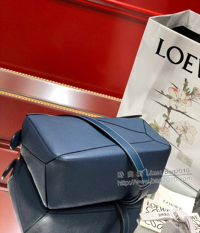 LOEWE經典爆款包包 羅意威小號Puzzle拼接手提斜挎包 10172  tcl1198